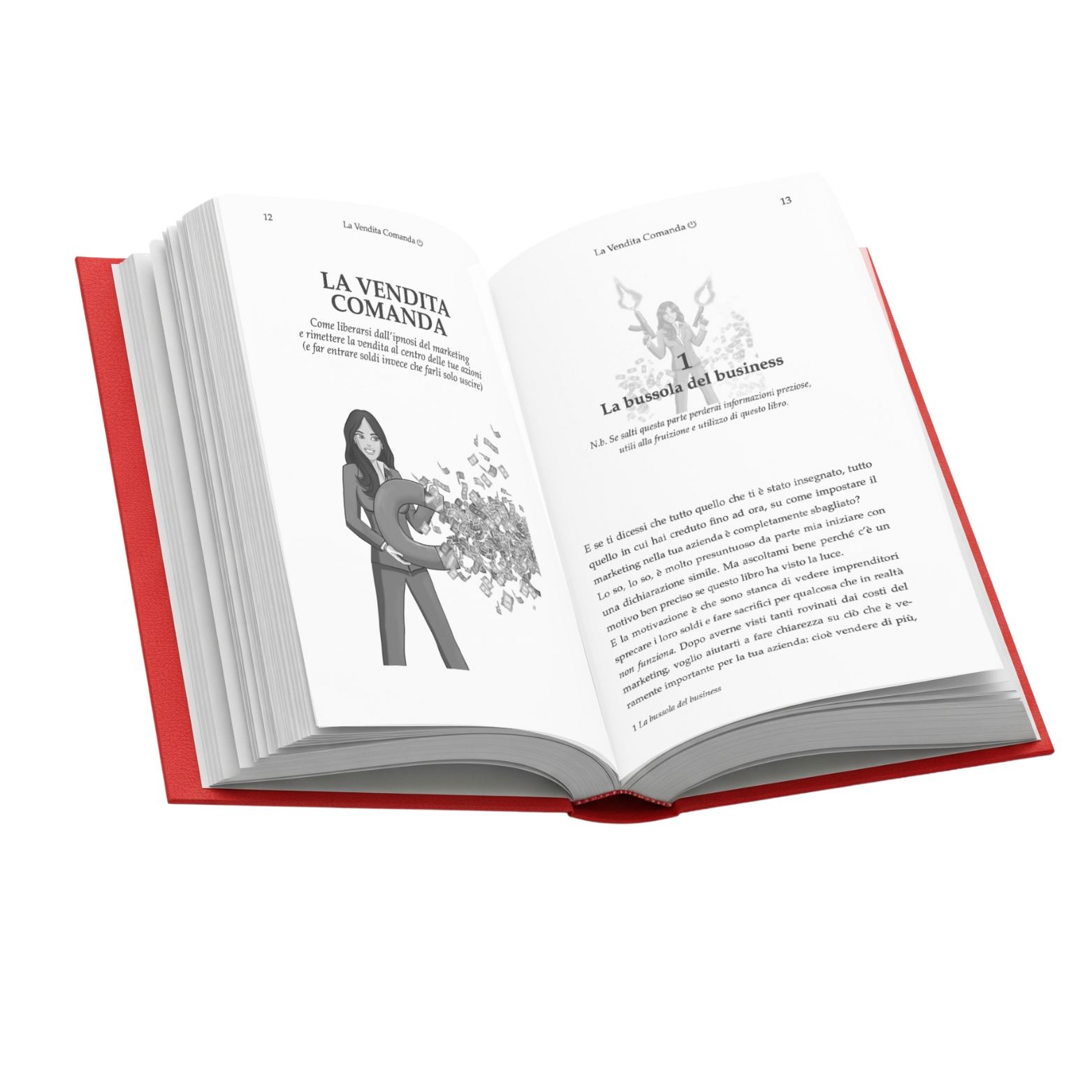 mockup libro la vendita comanda_interno